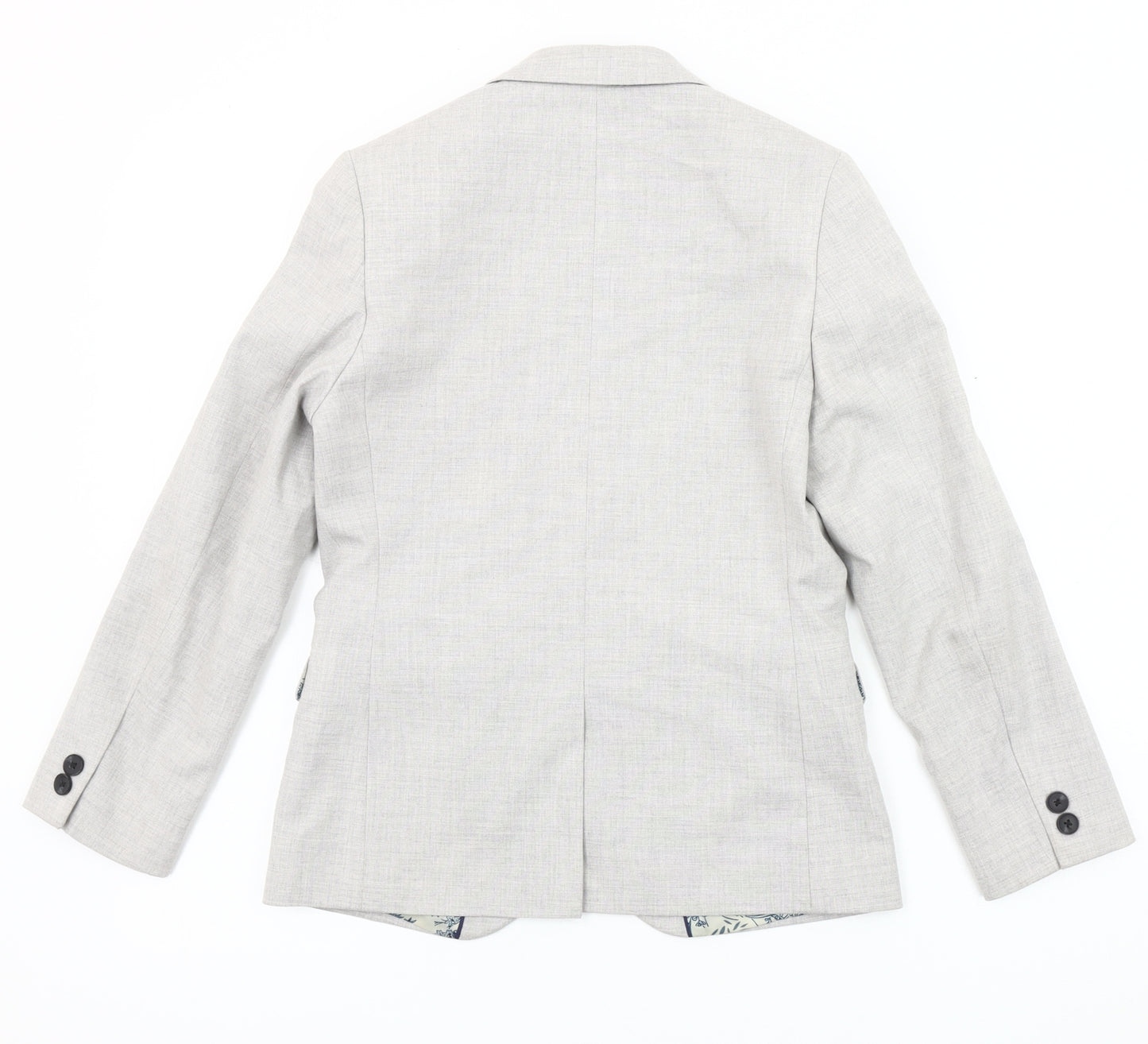 Next Boys Grey Single-Breasted Blazer 11 Years