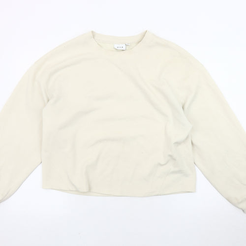 Vila Women’s Ivory XS Pullover Sweatshirt