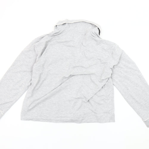 Jack Wills Women's Grey Pyjama Shirt Size 8
