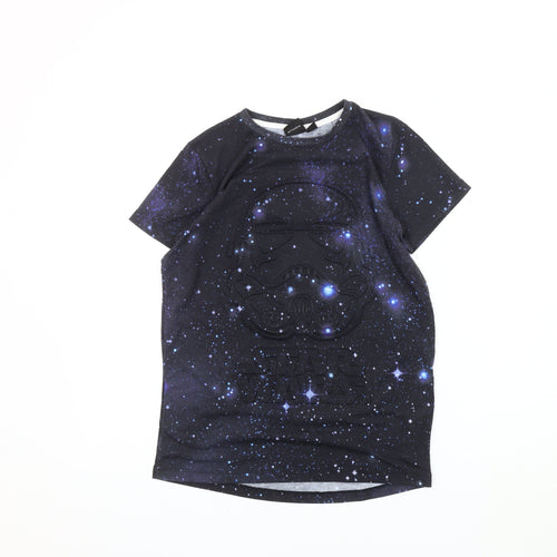 Star Wars Boys Black Space Graphic T-Shirt 13-14 Years