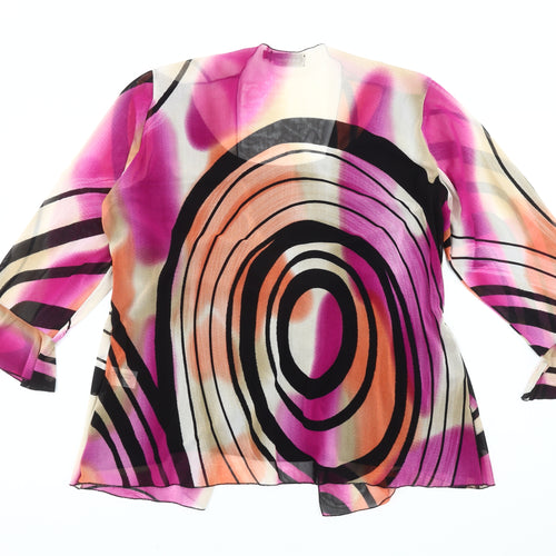 Bassini Women's Multicoloured Kimono Blouse - XL