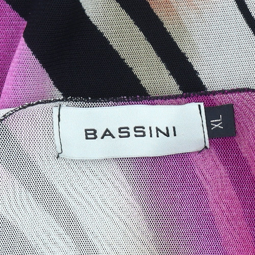 Bassini Women's Multicoloured Kimono Blouse - XL