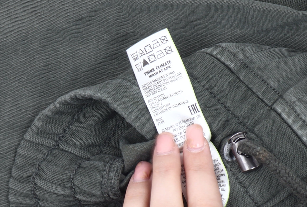 Marks and Spencer Women's Green Cargo Trousers Size 12