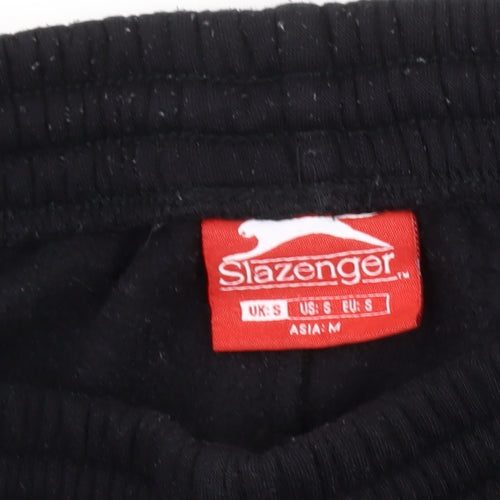 Slazenger Men's Black Jogger Trousers Size S