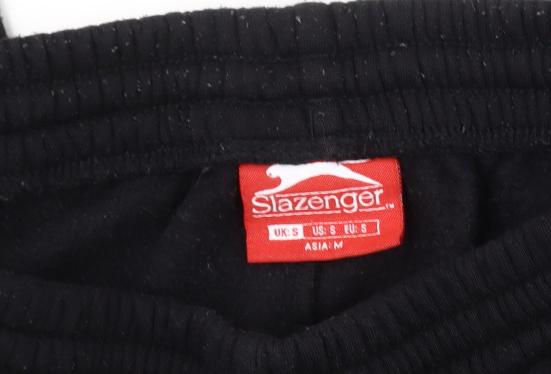 Slazenger Men's Black Jogger Trousers Size S