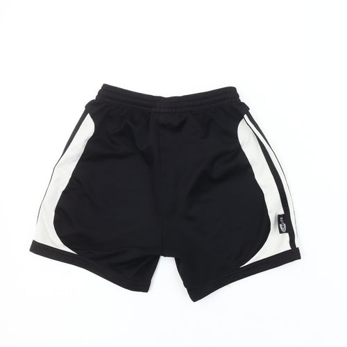 Adidas Boys' Black Athletic Shorts, Size 11-12
