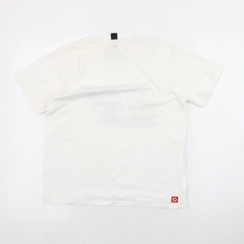 The Phoenix White Anime T-Shirt Unisex Size L