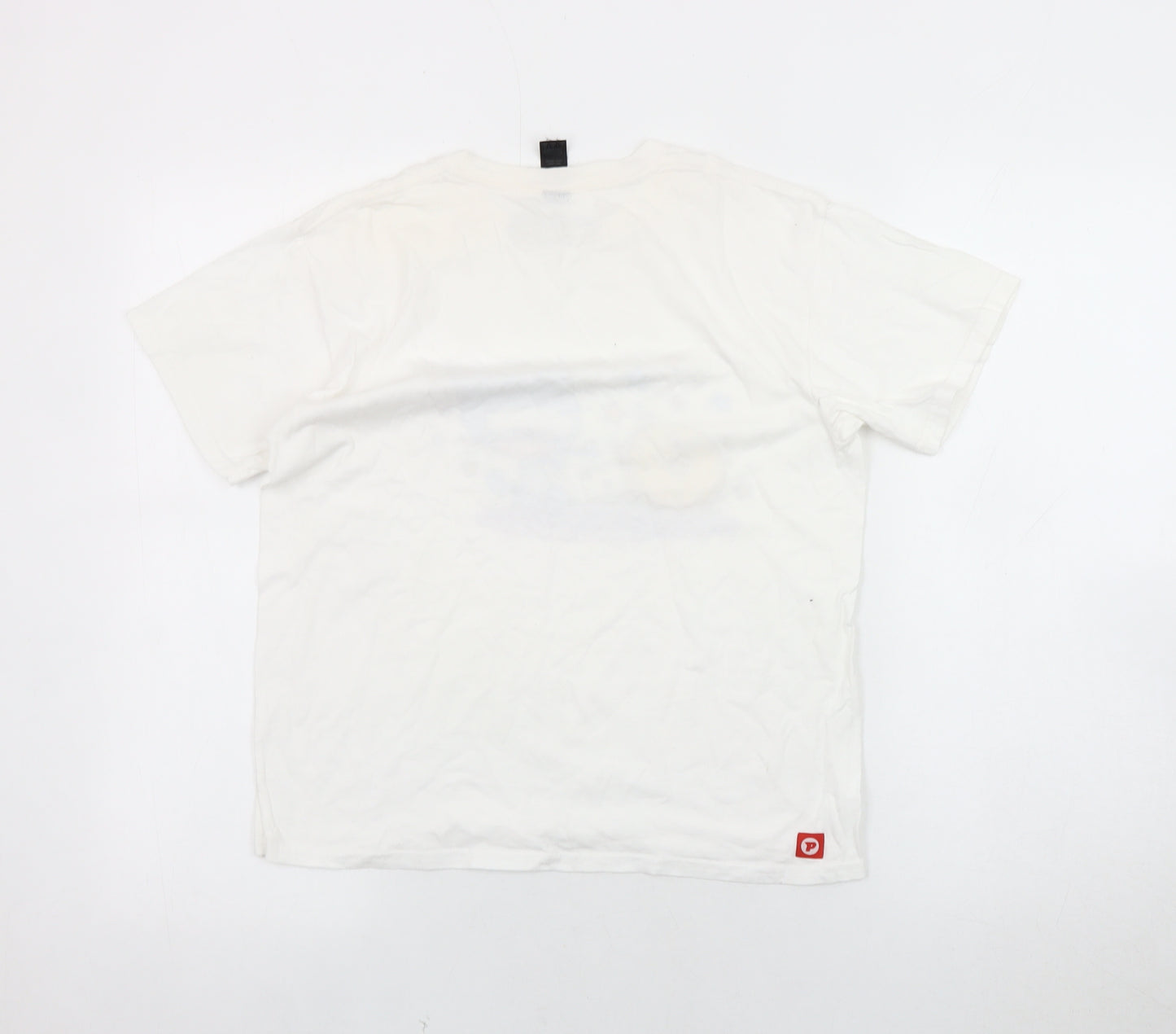 The Phoenix White Anime T-Shirt Unisex Size L