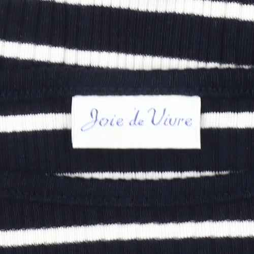 Joie de Vivre Women's 3/4 Sleeve Striped T-Shirt