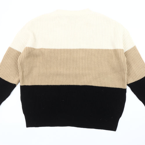 New Look Women’s Beige Pullover Jumper L