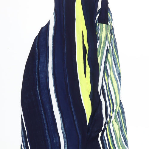 Next Women's Multicoloured Striped Dress Size 8