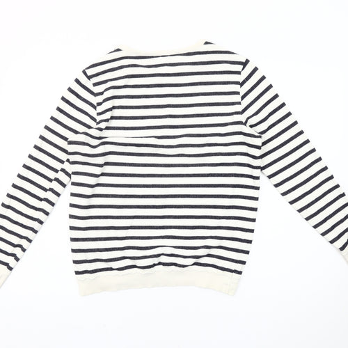 ASOS Women's Striped Pullover Sweatshirt Size 12