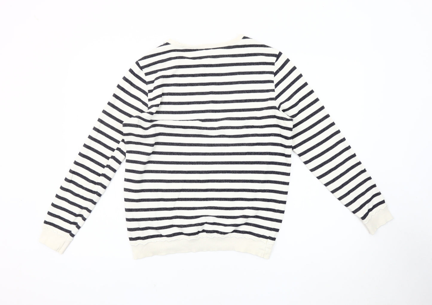ASOS Women's Striped Pullover Sweatshirt Size 12