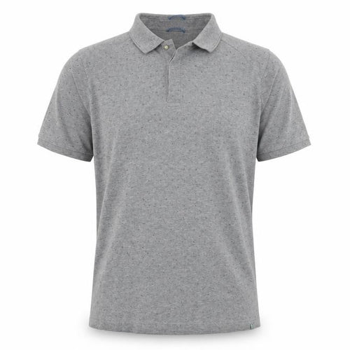 Larsson & Co Men's Grey Polo Shirt Size L Short Sleeve