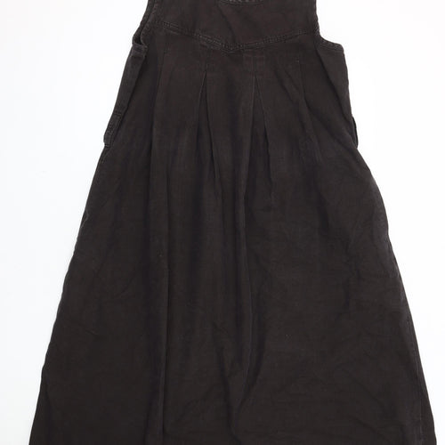 Margaret Howell Women's Black Pinafore Dress M