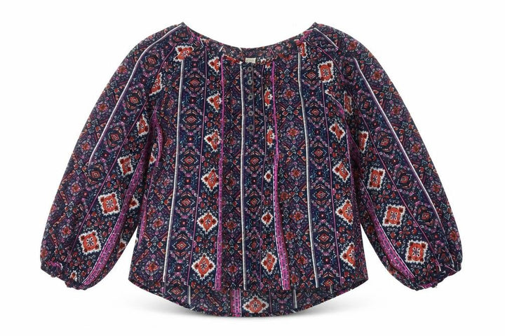 Forever 21 Women's Multicoloured Geometric Blouse