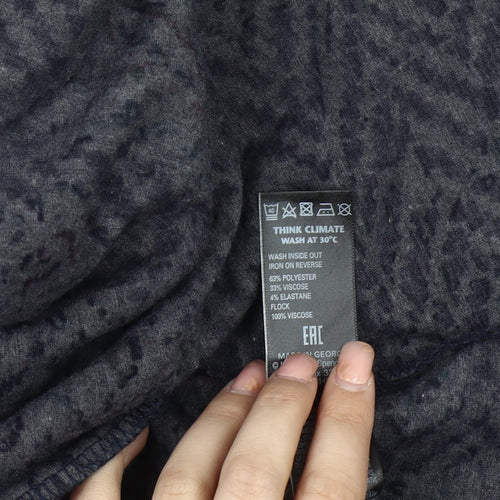 Marks and Spencer Women's Multicoloured Floral Midi A-Line Skirt - Size 10