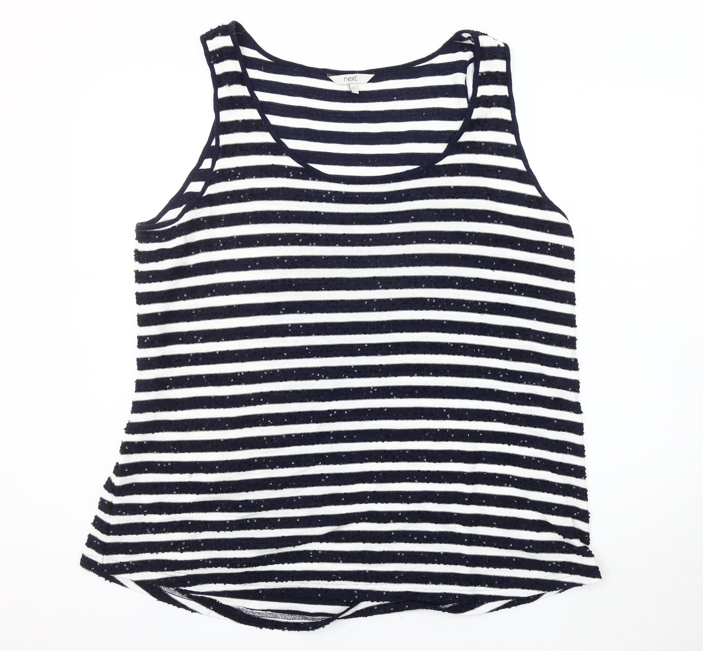 Next Women’s Multicoloured Sequin Striped Tank Top