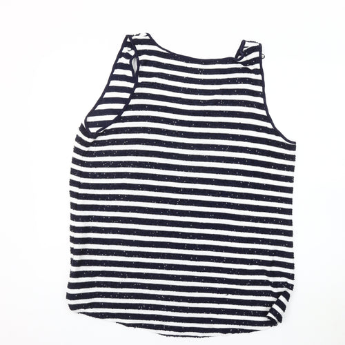 Next Women’s Multicoloured Sequin Striped Tank Top