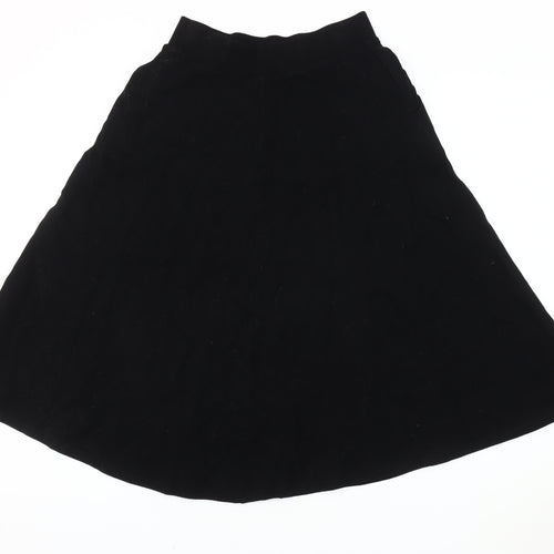 Next Black A-Line Women's Skirt Size 8