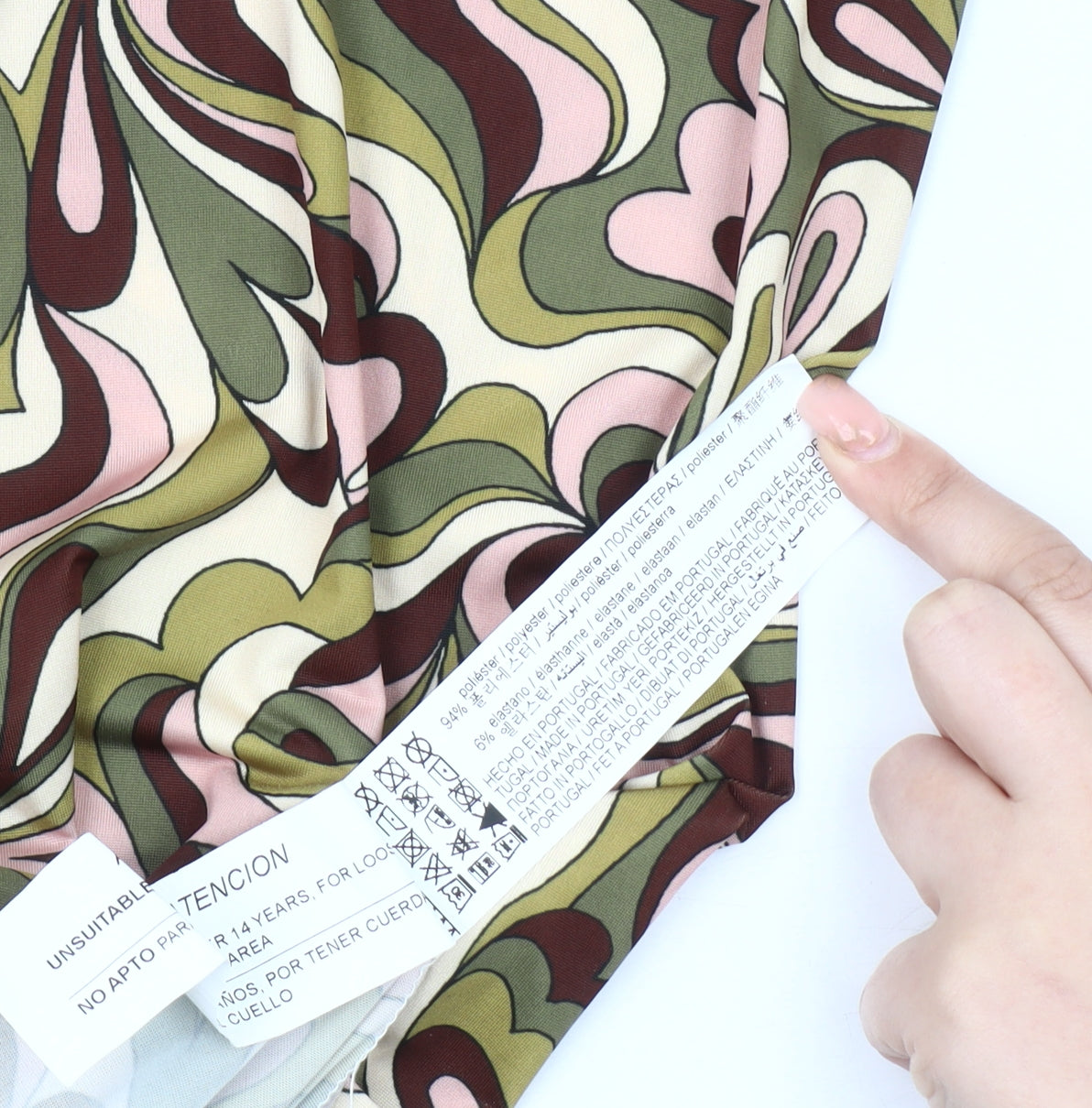 Pull&Bear Women's Multicoloured Leggings Size 12