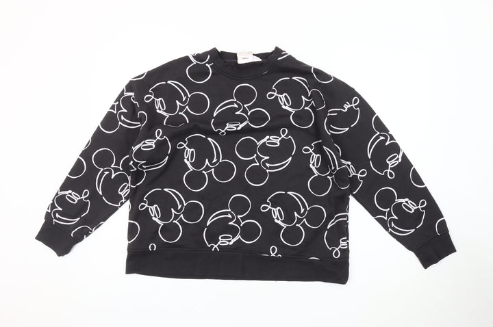 Disney Women's Black Pullover Sweatshirt Size 12
