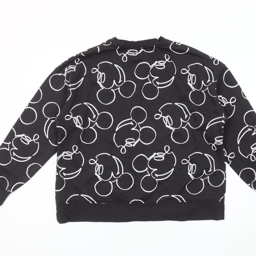 Disney Women's Black Pullover Sweatshirt Size 12