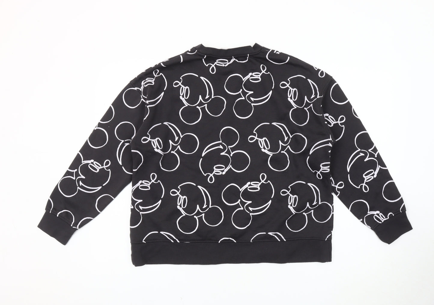 Disney Women's Black Pullover Sweatshirt Size 12
