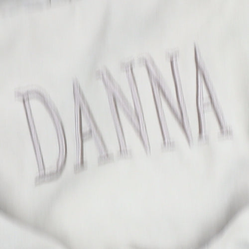 DANNA Women's Beige Mid-Length Jacket Size 16