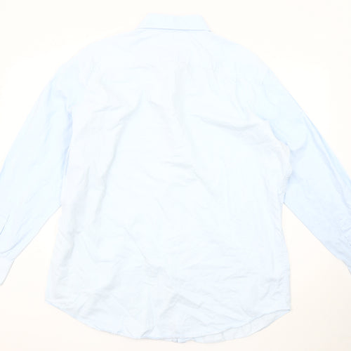 Banana Republic Men's Blue Button-Up Shirt XL