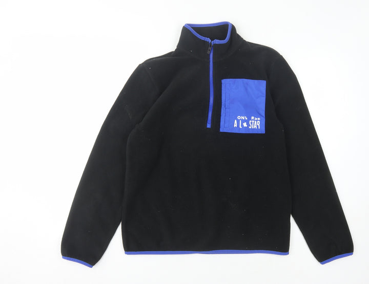 Converse Boys Black Fleece Pullover Sweatshirt XL