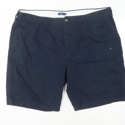 Cotton Traders Men's Blue Chino Shorts Size 46