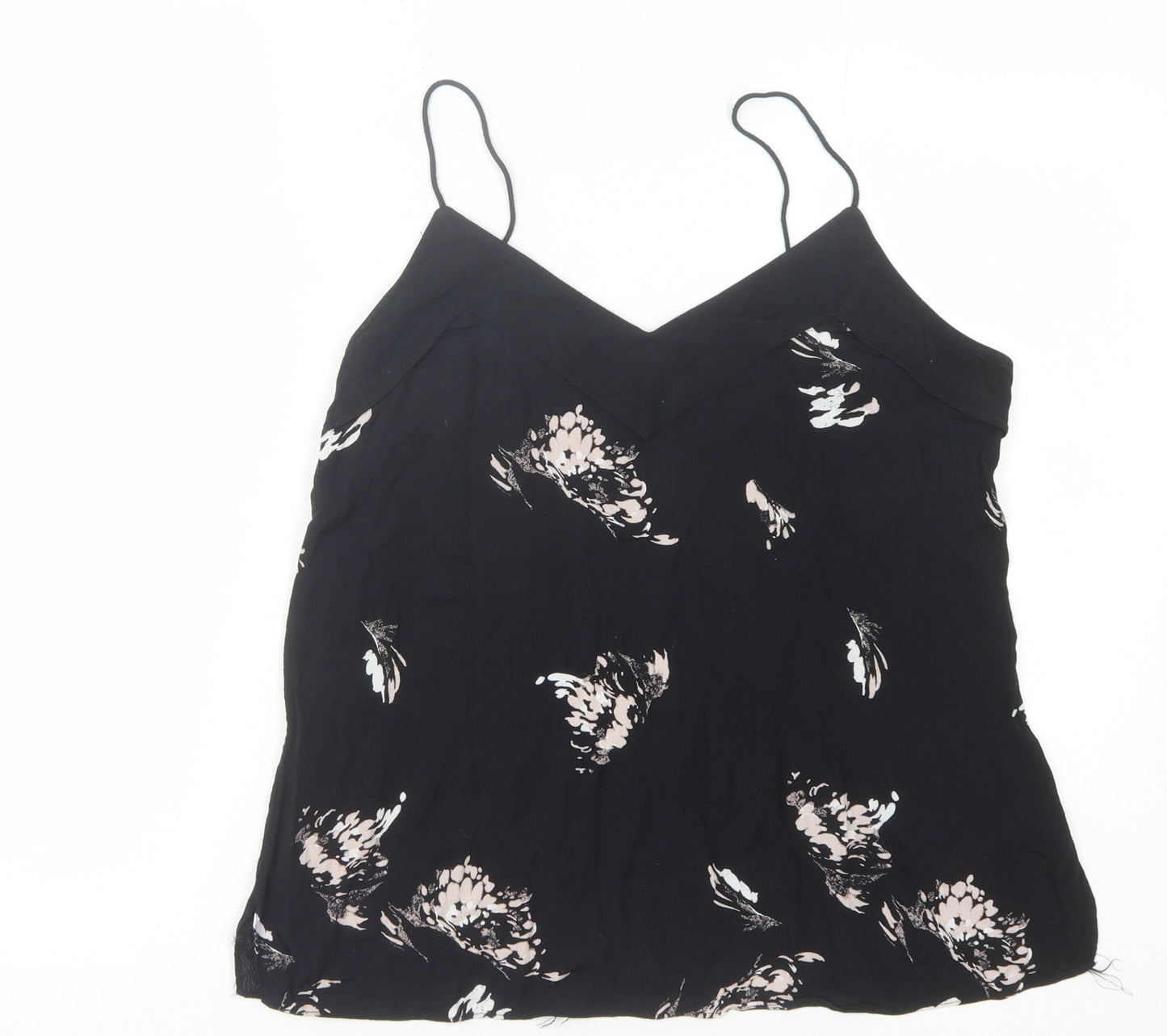Jigsaw Women's Black Floral Camisole Top Size 14