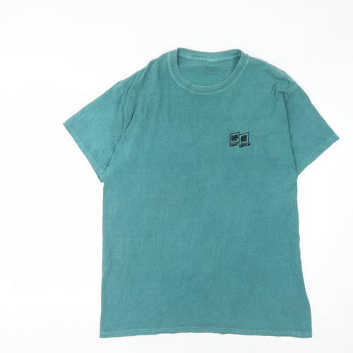 Urban Outfitters Men's Blue S Oversized T-Shirt