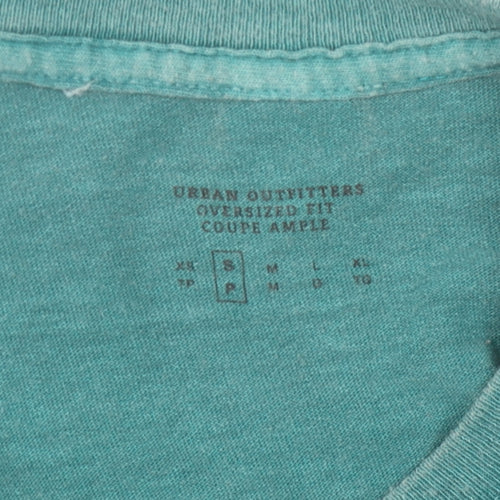 Urban Outfitters Men's Blue S Oversized T-Shirt
