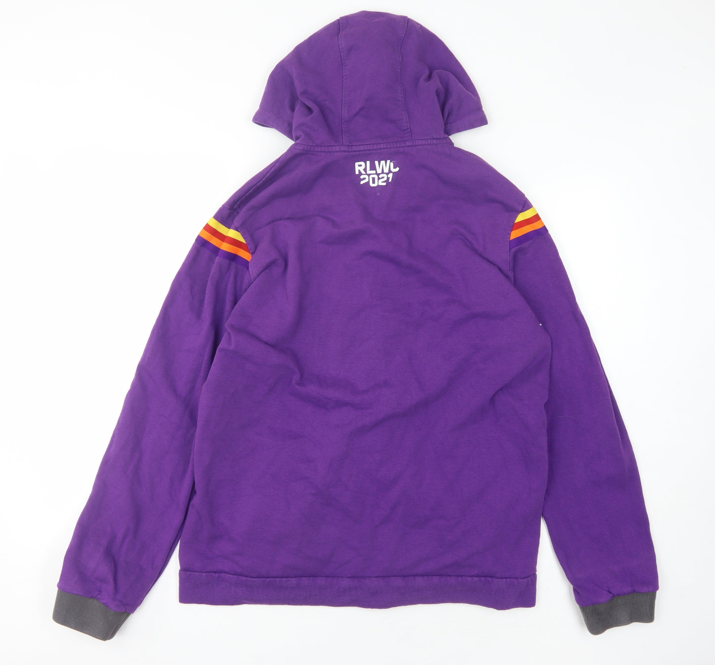 Kappa Men's Purple XL Full Zip Hoodie