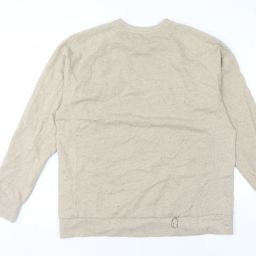 Brooklyn Supply Co. Men's Beige XL Pullover Sweatshirt
