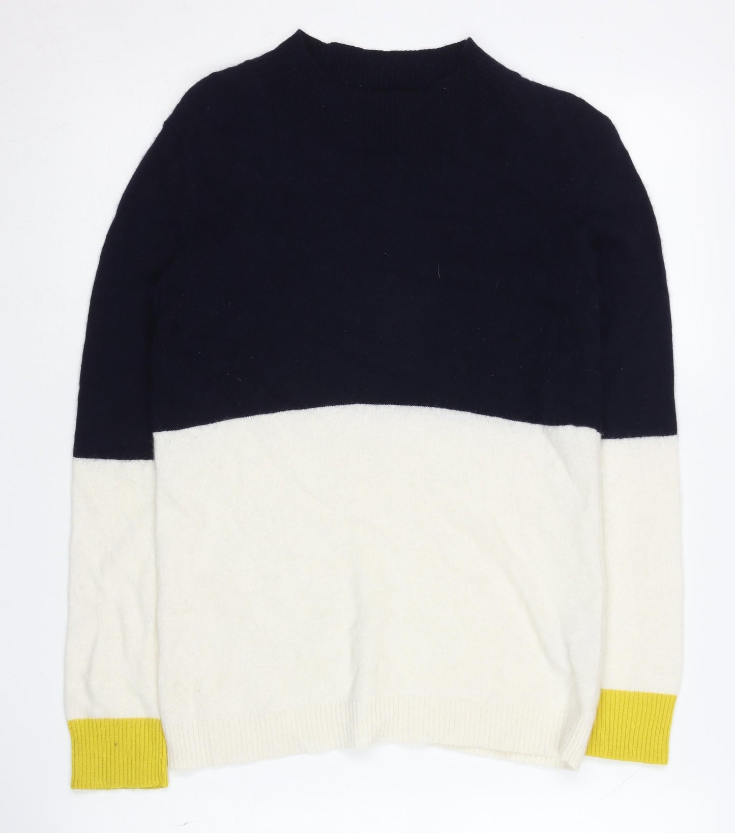 Jigsaw Girls Colourblock Wool Blend Pullover Jumper 12-13 Years