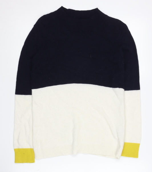 Jigsaw Girls Colourblock Wool Blend Pullover Jumper 12-13 Years