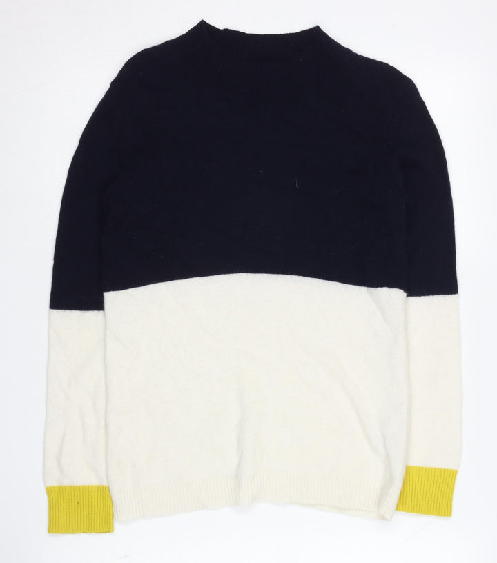 Jigsaw Girls Colourblock Wool Blend Pullover Jumper 12-13 Years