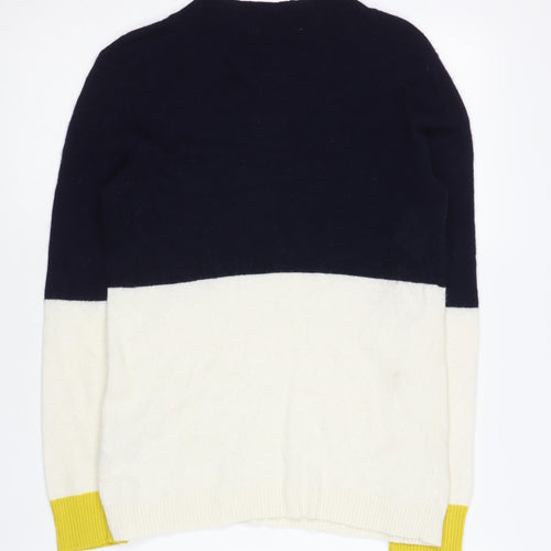 Jigsaw Girls Colourblock Wool Blend Pullover Jumper 12-13 Years