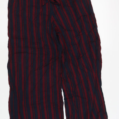 Hollister Women's Multicoloured Striped Trousers XS