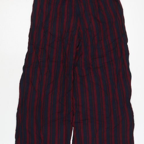 Hollister Women's Multicoloured Striped Trousers XS