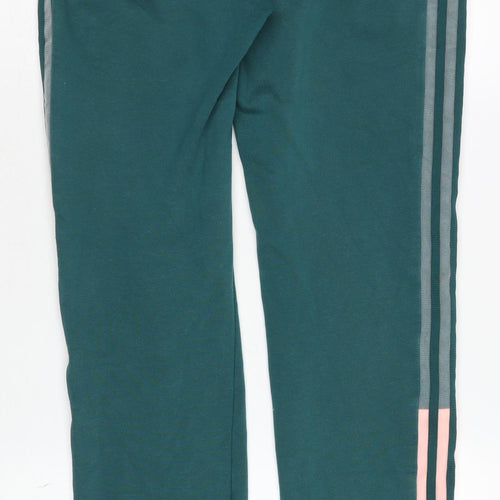 Adidas Women's Green Joggers S Sports Activewear