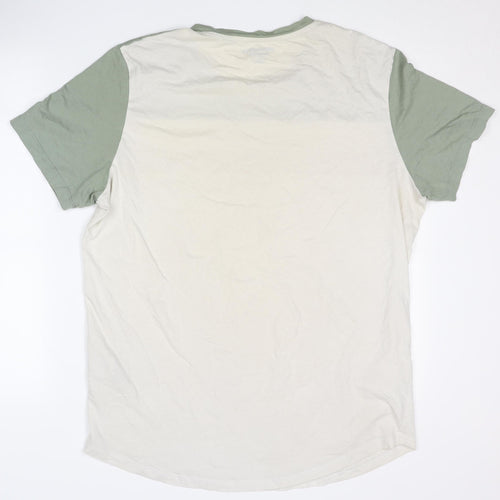 Jack & Jones Men's T-Shirt XL Green Beige