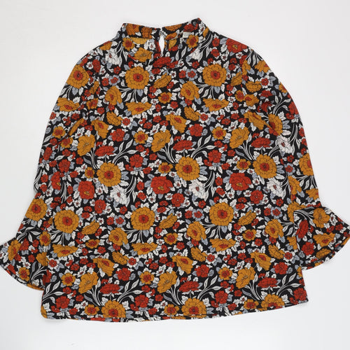 Yumi Women's Multicoloured Floral Blouse L Regular
