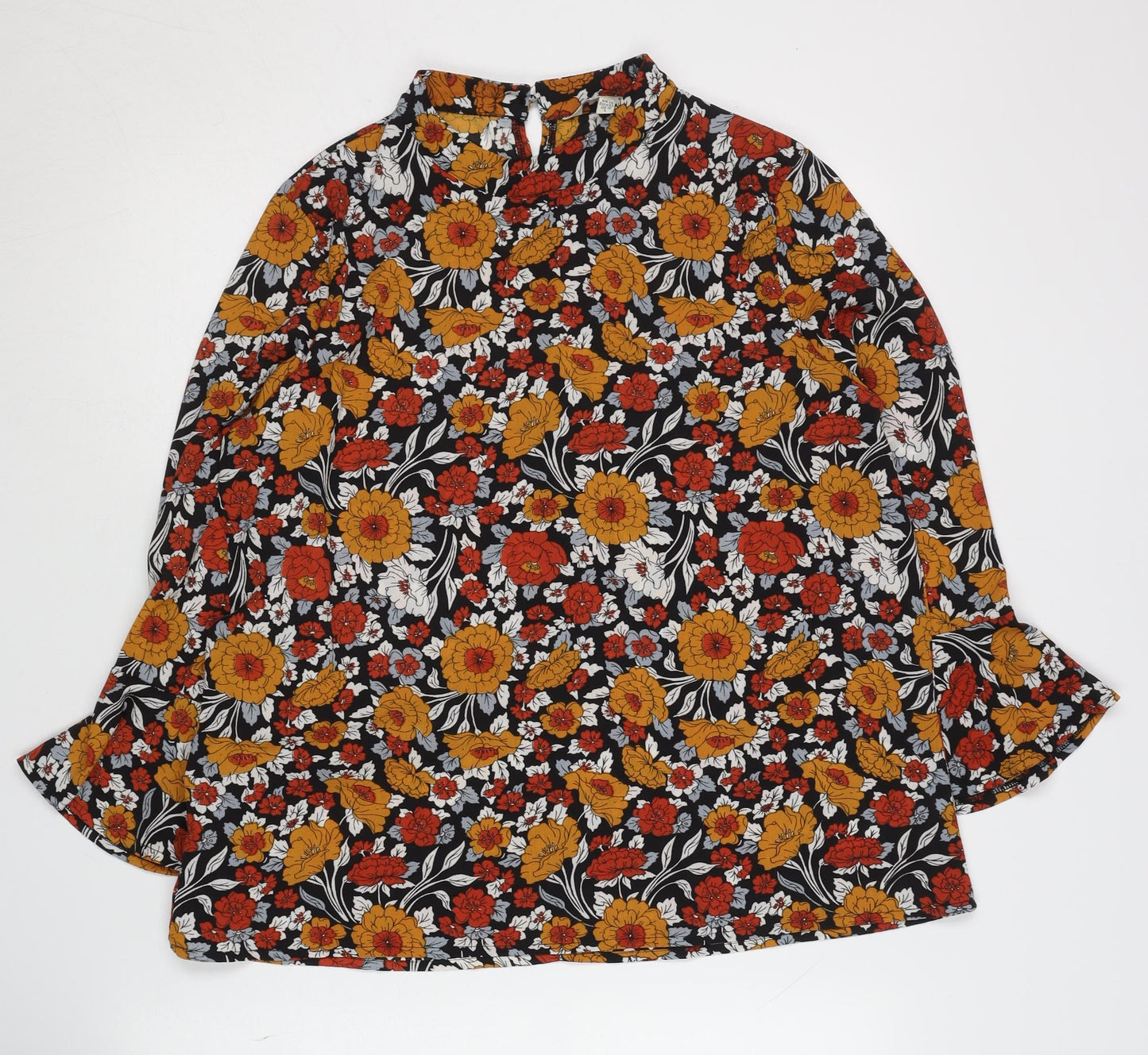 Yumi Women's Multicoloured Floral Blouse L Regular