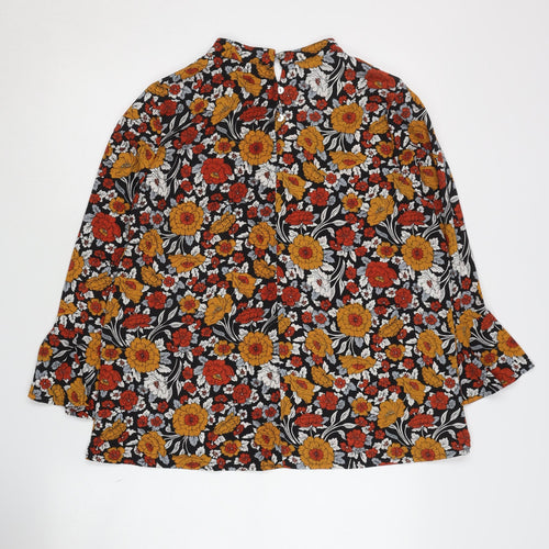 Yumi Women's Multicoloured Floral Blouse L Regular