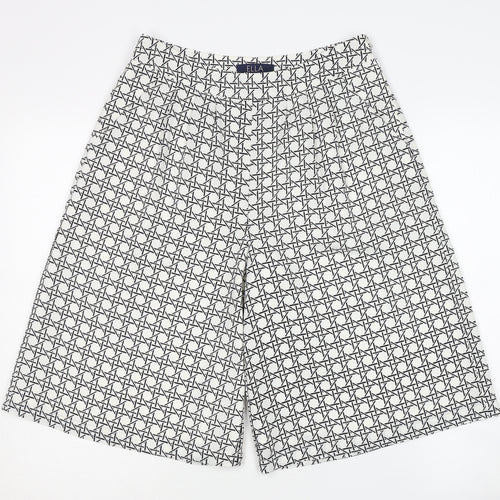 Ella by Viyella Women’s Multicoloured Geometric Culotte Size 8