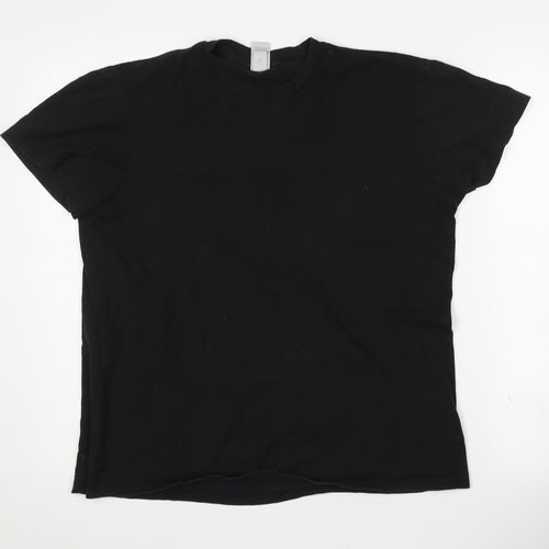 GAP Black Crew Neck T-Shirt Women's M Short Sleeve